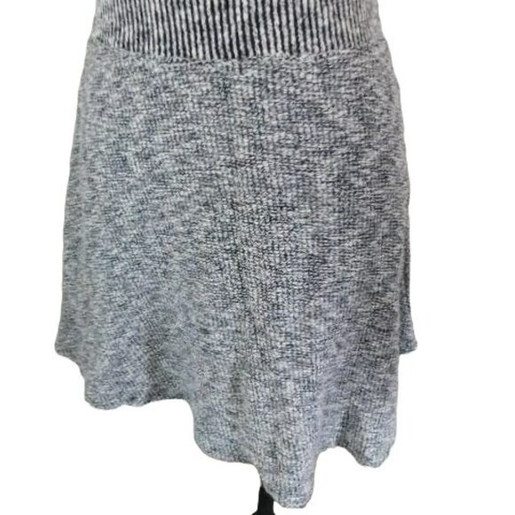 Michael Stars Size M Medium Black White Tweed Knit Skirt NWT $88 - Picture 2 of 2